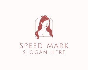 Beauty Queen Hair logo design