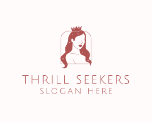 Beauty Queen Hair logo design