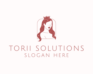 Beauty Queen Hair logo design