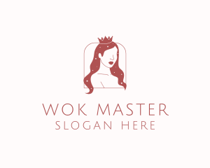 Beauty Queen Hair logo design