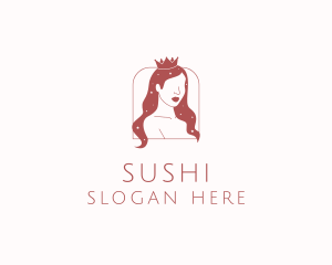 Beauty Queen Hair logo design