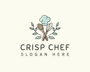 Whisk Spoon Toque logo design