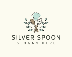 Whisk Spoon Toque logo design