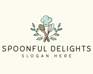 Whisk Spoon Toque logo design