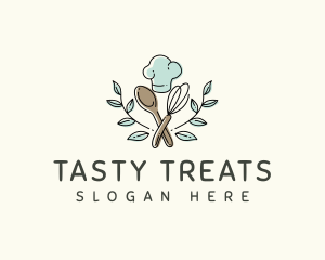 Whisk Spoon Toque logo design