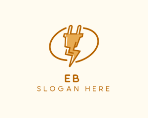 Plug Lightning Bolt Logo