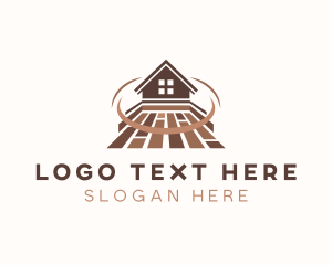 Tile - Home Flooring Maintenance logo design