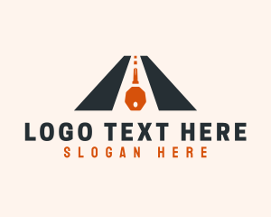 Tourist - Highway Key Travel logo design
