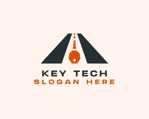 Highway Key Travel logo design