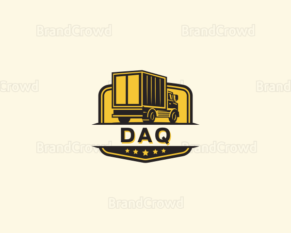 Cargo Delivery Truck Logo