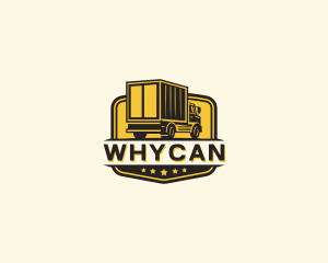 Roadie - Cargo Delivery Truck logo design