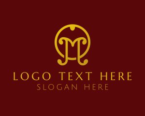 Marketing - Ornate Hand Mirror logo design