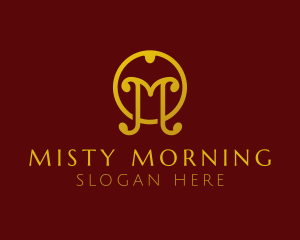 Ornate Hand Mirror logo design