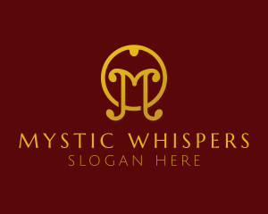 Ornate Hand Mirror logo design