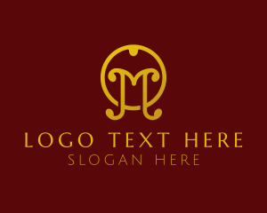 Symbol - Ornate Hand Mirror logo design