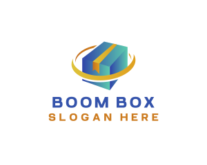 Cargo Box Delivery logo design