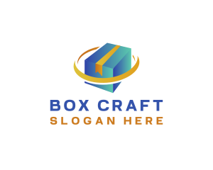 Packaging - Cargo Box Delivery logo design