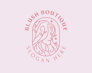 Blush - Beauty Hair Face logo design