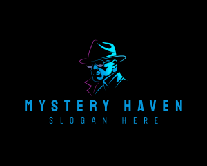 Detective Investigator Spy logo design