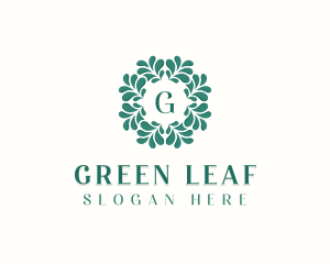 Nature Herbal Leaf logo design