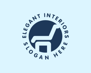 Interior - Chair Interior Furnishing logo design