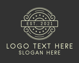 Pub - Star Emblem Badge logo design