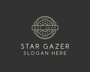 Star Emblem Badge logo design