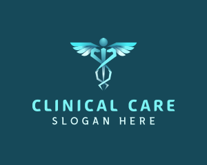 Caduceus Medicine Laboratory logo design