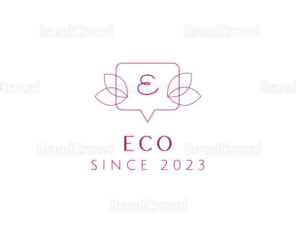 Feminine Flower Cosmetics Boutique Logo