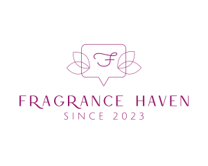 Feminine Flower Cosmetics Boutique logo design