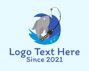 Lure - Fishing Bait Aquatic logo design