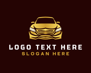 Deluxe - Sedan Auto Detailing logo design