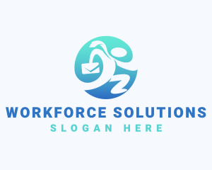 Employee - Businessman Employee Person logo design