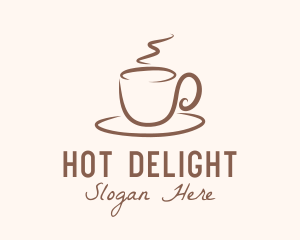 Hot Espresso Cup  logo design