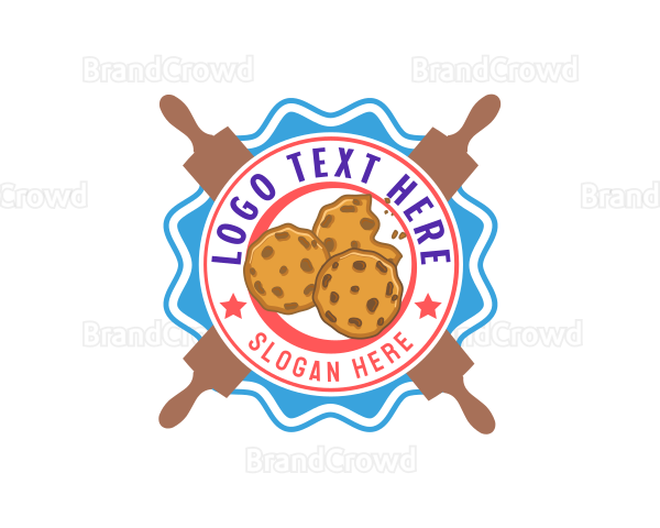 Baking Cookies Tools Logo