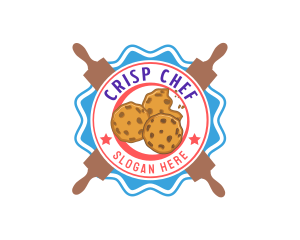 Baking Cookies Tools logo design