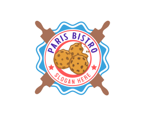 Baking Cookies Tools logo design