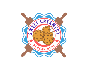 Baking Cookies Tools logo design