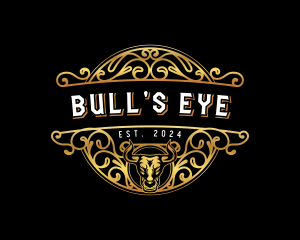 Premium Bull Horn logo design