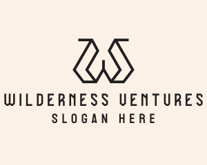 Professional Letter W Business logo design