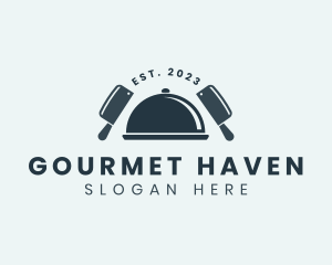 Restaurant Dining Cloche logo design