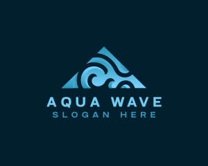 Generic Wave Fluid logo design