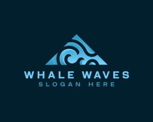 Generic Wave Fluid logo design