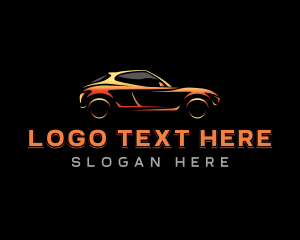 Auto Detailing - Automotive Car Transport logo design