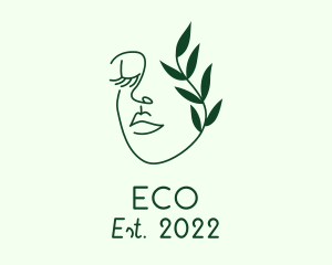 Eco Beauty Salon logo design