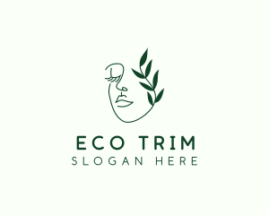 Eco Beauty Salon logo design