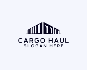 Warehouse Stockroom Logistics logo design