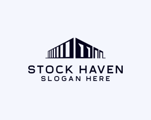 Stockroom - Warehouse Stockroom Logistics logo design