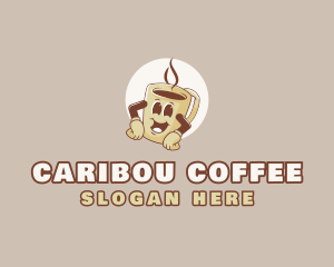 Hot Coffee Drink logo design