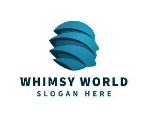 Company World Head logo design